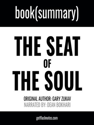 cover image of Seat of the Soul by Gary Zukav, the --Book Summary